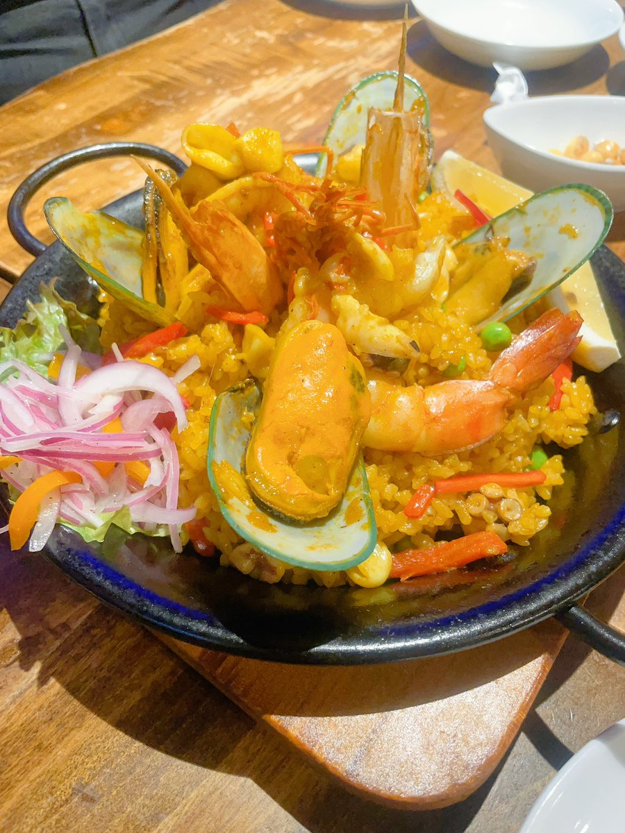 oyster_17's tweet photo. ペルー料理めっちゃ美味しかったよー！ https://t.co/1vnDOW3XzZ