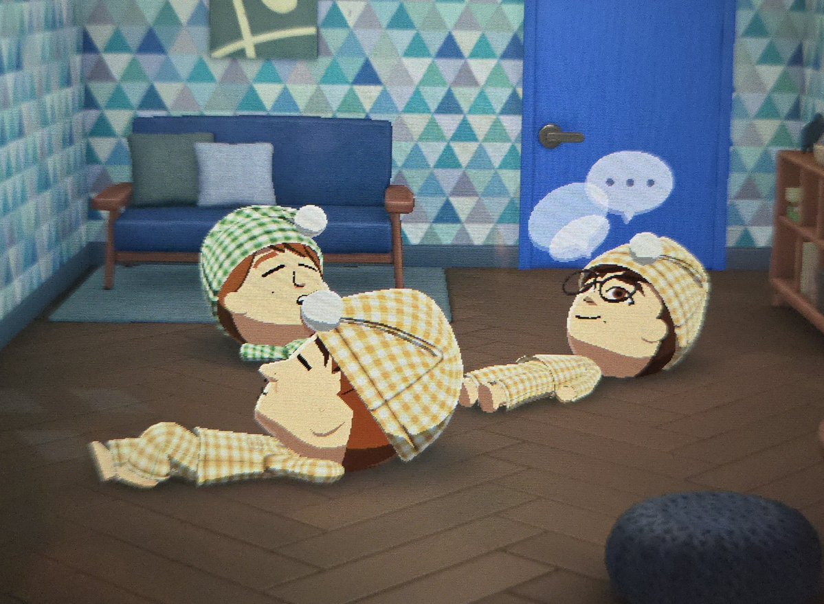 poetsbutdead's tweet photo. todd, neil, and keating are having a sleepover https://t.co/knGBcqZLgY