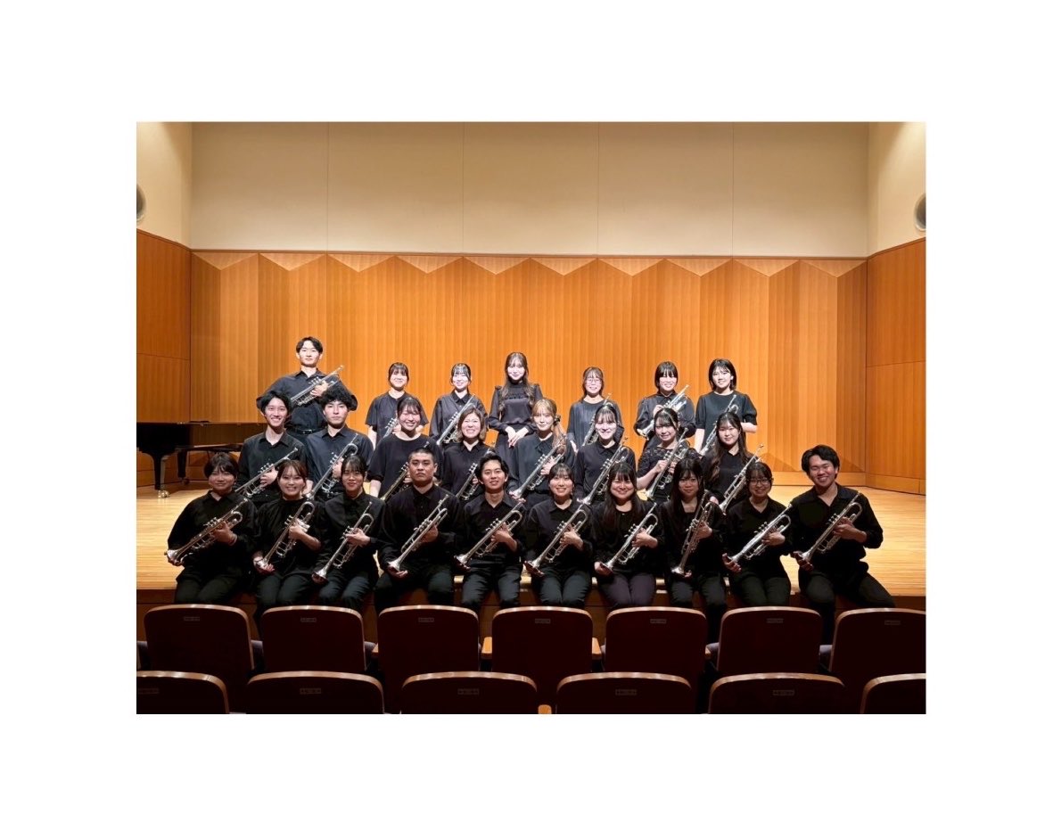 Trumpetensemble's tweet photo. 2026年7月6日(月)
トランペットアンサンブルサマーコンサート終演いたしました！
たくさんのご来場、誠にありがとうございました🙇‍♀️
今回の演奏会を開催するにあたり、ご尽力いただきました全ての方に感謝申し上げます。
これからも大阪音楽大学トランペット専攻をよろしくお願いいたします🎺 https://t.co/ifMU0GtTn2