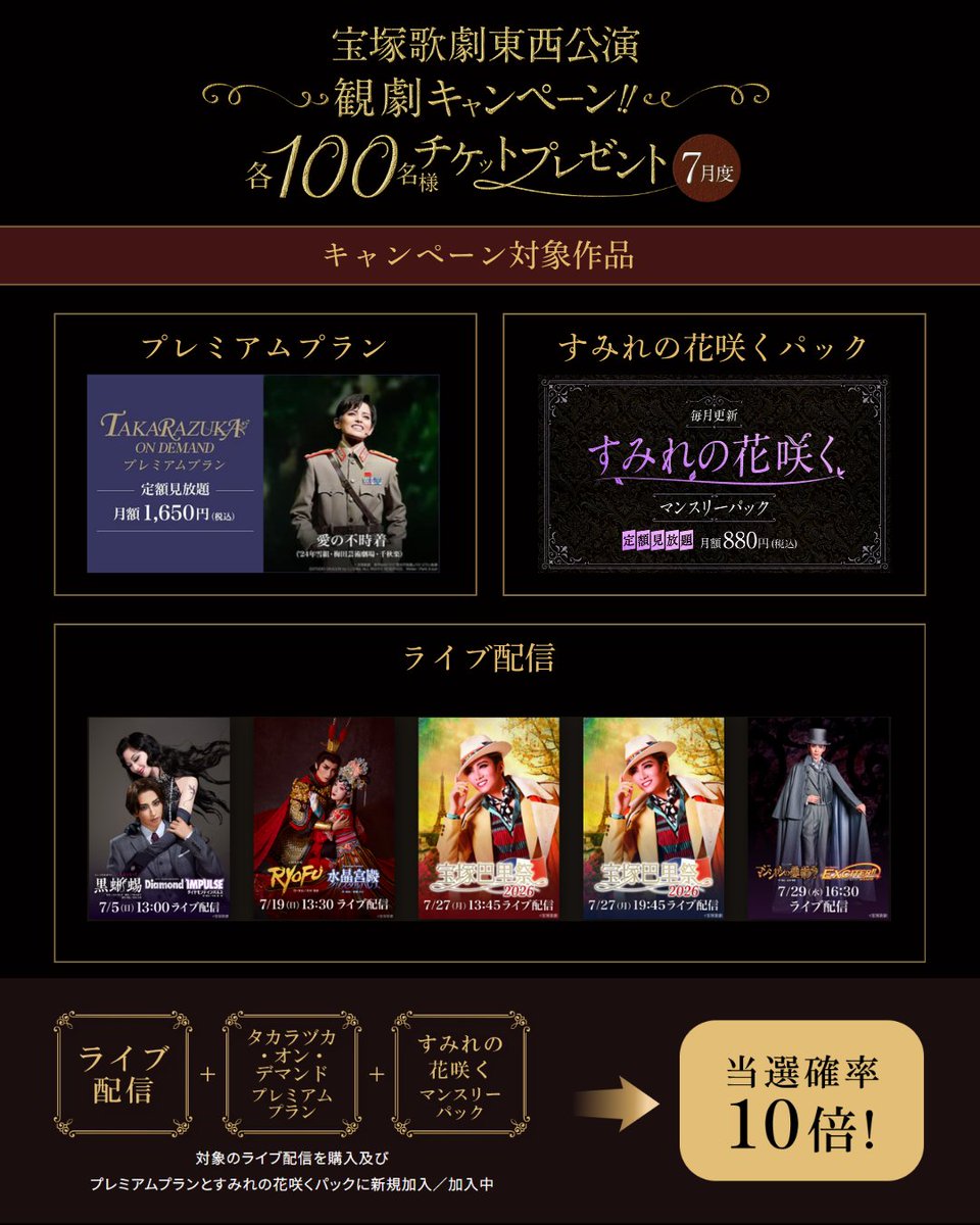 キャンペーン対象作＞ 1️⃣プレミアムプラン 2️⃣すみれの花咲く