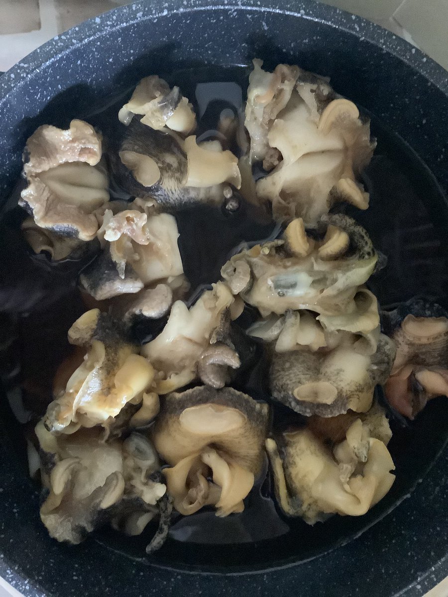 happeacemile's tweet photo. ラッコさん気分で貝仕事🐚🦦
つぶにはアブラと言われてる唾液腺があり、食中毒予防に取らなきゃいけません⚠️

ハンマーで割って、身を取り出し、アブラとって、下茹でして、味付けまで終了（1時間以上）
あとはウロを別で煮る

人間は食べる準備大変
ラッコさんはカンカン🪨パクっとだもね🦦🦦 https://t.co/J3mEI2pkv5