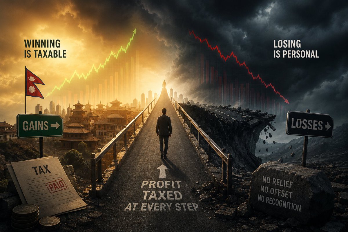 capital_yatra's tweet photo. https://t.co/pBYt2zwzvj
Winning is Taxable. Losing is Personal. https://t.co/d6BnWNlzbz