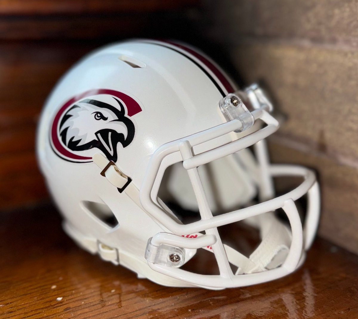 mm_helmets's tweet photo. Every program has a story. Every helmet tells it. 🦅
Chadron State has built a tradition worth celebrating. @CSCfootball, we’d love to create a custom mini helmet for the Eagles.
#D2Football #RMAC #MiniHelmet https://t.co/OX7qgtNS1c