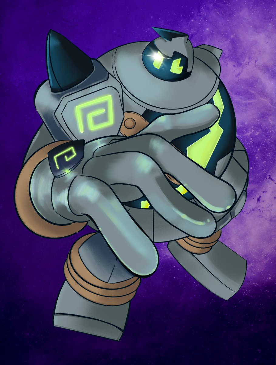 HollowMils's tweet photo. i never posted the shiny vers.. #golurk #pokemonㅤㅤㅤ https://t.co/QpDjFayCaH