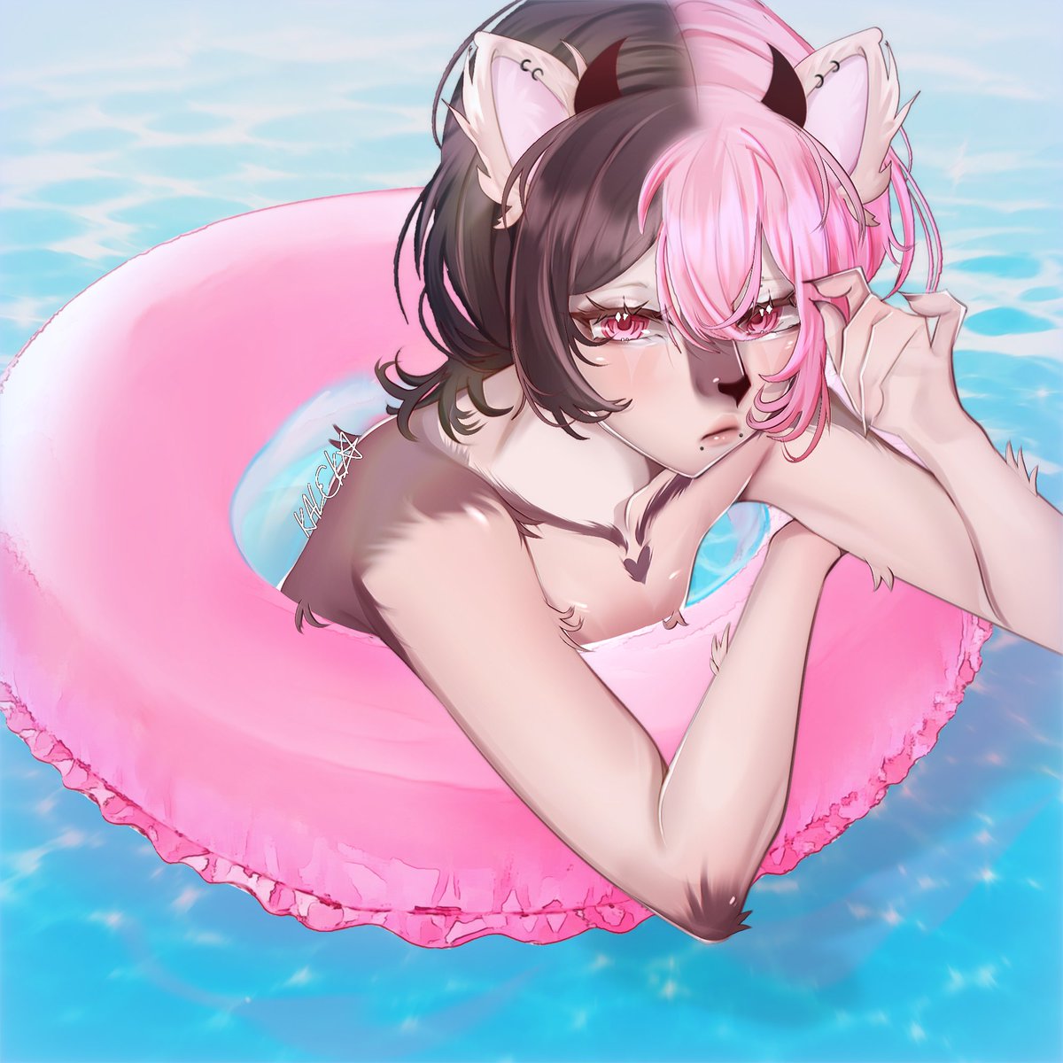 KKalekaa's tweet photo. •Summer days
#artmoots  #furryartㅤㅤㅤ https://t.co/Fj9W7kxZHP