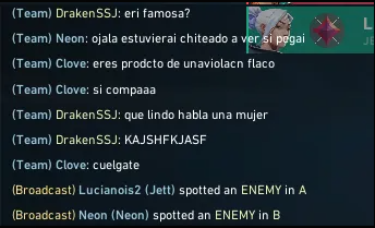 sbvstivnndd's tweet photo. Me gustaria saber como van a penalizar a su jugadora @fusionfsgg que va puteando en ranked y diciendo barbaridades en el chat de texto (jugadora @xaanttt , nick gang over luv#000 ) https://t.co/XHKWvZsiIF