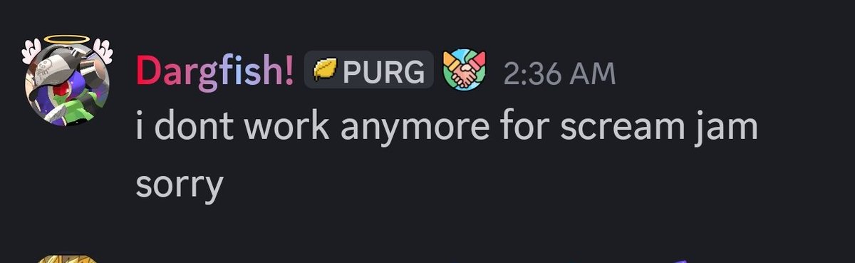 ScreamJamNews's tweet photo. Fot soem unknown reason,Dargfish will no longer work for scream jam,and will (probably) be a contributor!
He was previously one of the developers
The reason is unknown (for now) https://t.co/fgnTgAeKrX