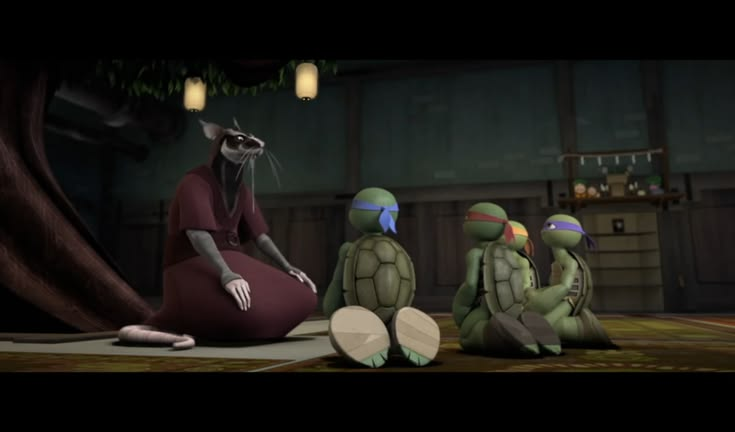 NicoHamato's tweet photo. No dejaré de repetir q a mi jamás me van a convencer que el Splinter 2012 es un mejor padre por encima de 2003 y MM, no digo que sea el peorcito (para eso el de 2007 o Rise), pero mira que decir que es el mejor porque "cuidaba a sus hijos" CUANDO ES LO MÍNIMO QUE DEBE HACER + https://t.co/xsrOILiAOu