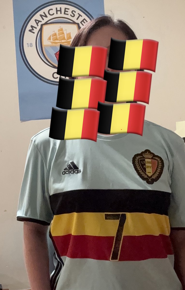 cocotte385's tweet photo. 今日は息子のベルギーのユニ着て応援してる🇧🇪
#ワールドカップ
#ベルギー なにがなんでも勝ってくれ
トランプの横暴に負けるな！！

#belgium 
#goldenokinawa https://t.co/0qeB7FVOhM