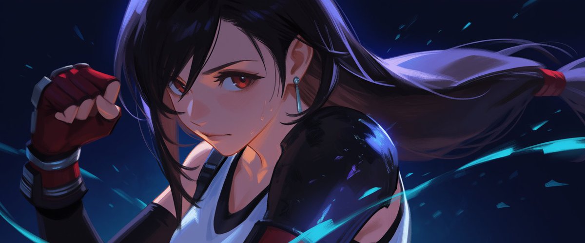Servbot006's tweet photo. #tifa #FF7 https://t.co/DfrVf7qLFk