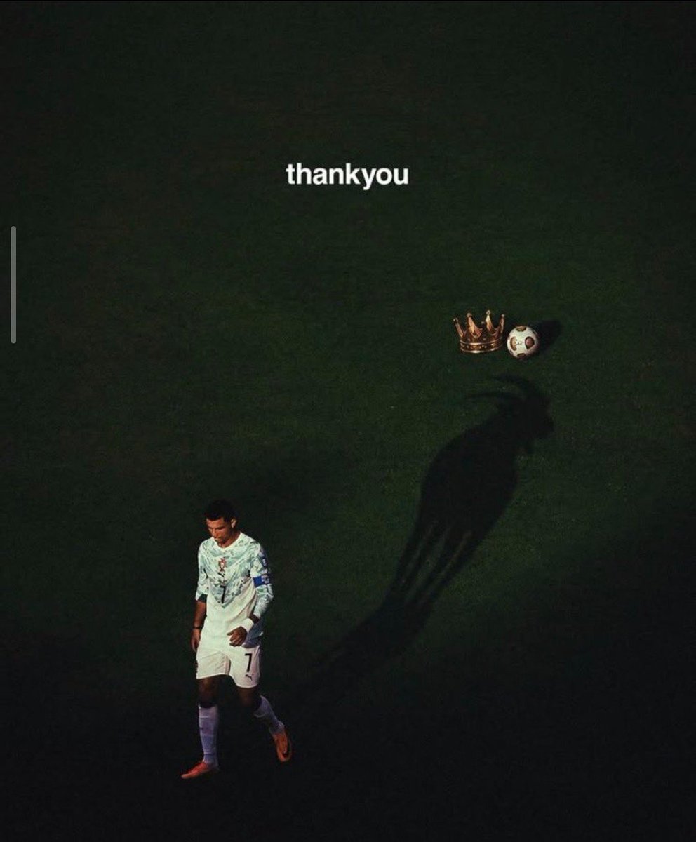 abhicent's tweet photo. The greatest ever to play the game.  ThankYou 🐐
#ronaldo #footbal #cr7 https://t.co/kLXzWBtY3H