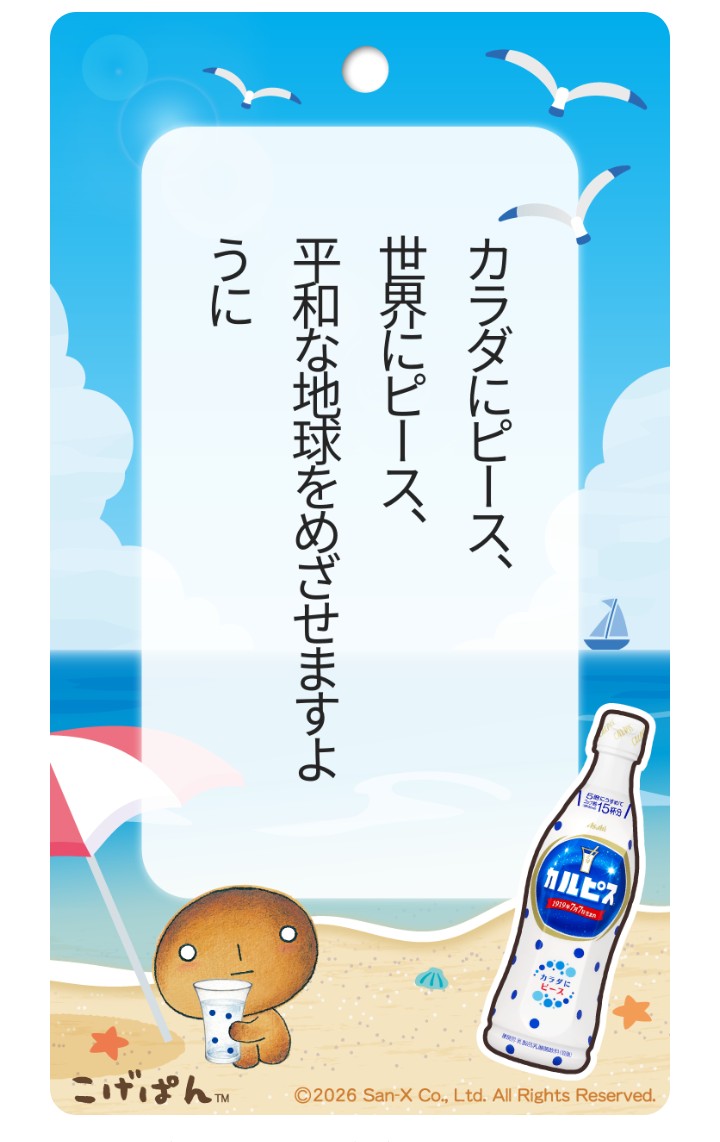 ☆彡｡.:・*ﾟ☆彡｡.:・*ﾟ☆彡｡.:・*ﾟ☆彡 「カルピス」と「サンエックス