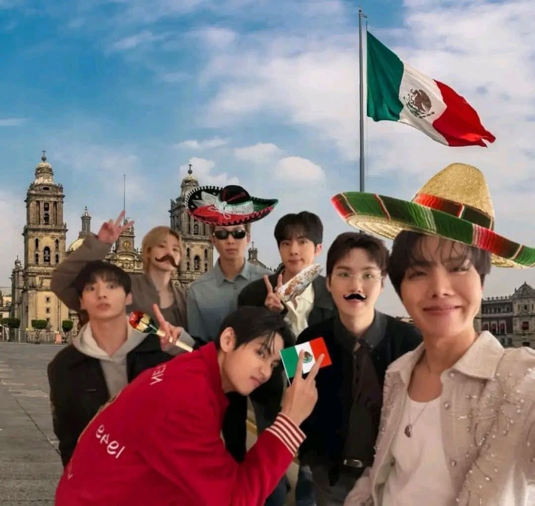 Gueda♡Normal⊙⊝⊜VIO A BTS EN 🇲🇽𑣲𝑨. tweet media