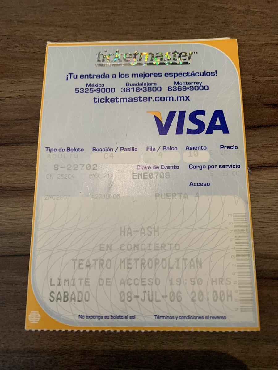 AngyMartinezGo's tweet photo. Ser HAASHFAN por más de 20 años ha sido la aventura más divertida de mi vida: desde los primeros Metropólitan, el primer Auditorio Nacional y tantos más, firmas de autógrafos, convivencias y eventos de radio. ¡Por 100 años con ustedes! ❤️ @haashoficial https://t.co/W6sp3eXkLE