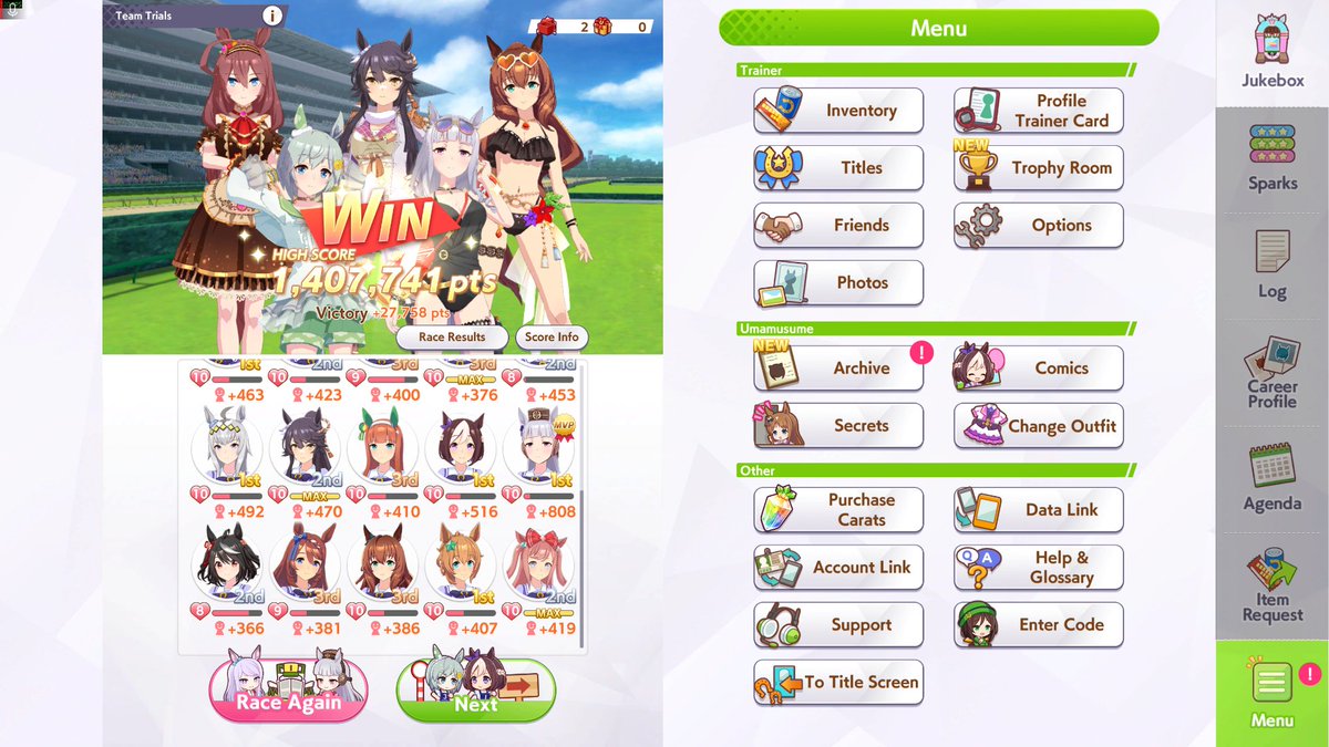 oythemen's tweet photo. yay...
y'all can call me nice neicha of team trials:
3rd place for most of mant
3rd to hit 1.3m
And now 3rd to hit 1.4m https://t.co/plAeB0Mu3g