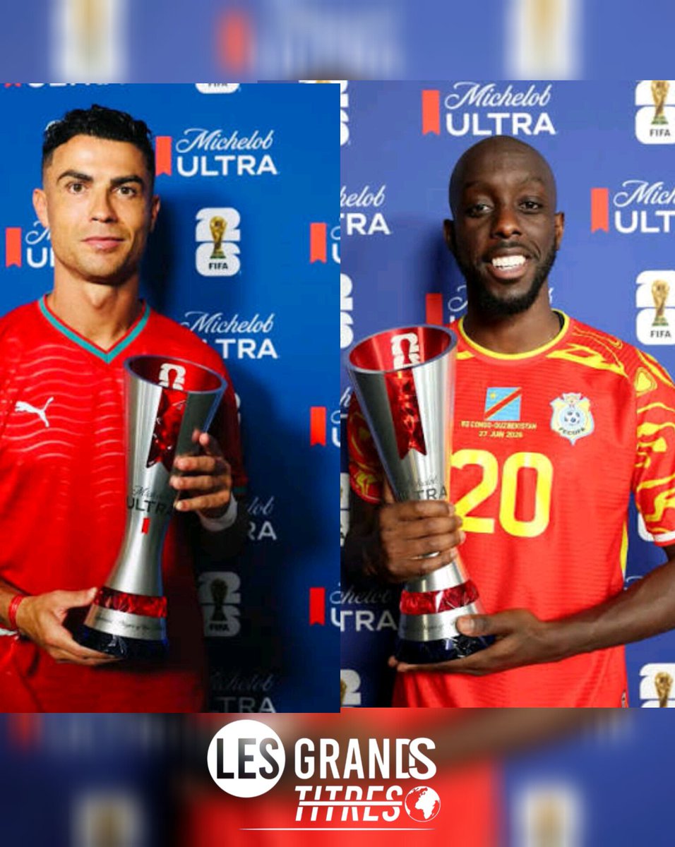 obedobed2903's tweet photo. Coupe du monde 2026 : Yoane Wissa : 4 matchs joués, 3 buts marqués, 1 trophée d’homme du match.  
- Cristiano Ronaldo : 5 matchs joués, 3 buts marqués, 1 trophée d’homme du match.  

Yoane Wissa a-t-il été plus performant que Cristiano Ronaldo durant cette Coupe du monde ? https://t.co/hghzq4zncy