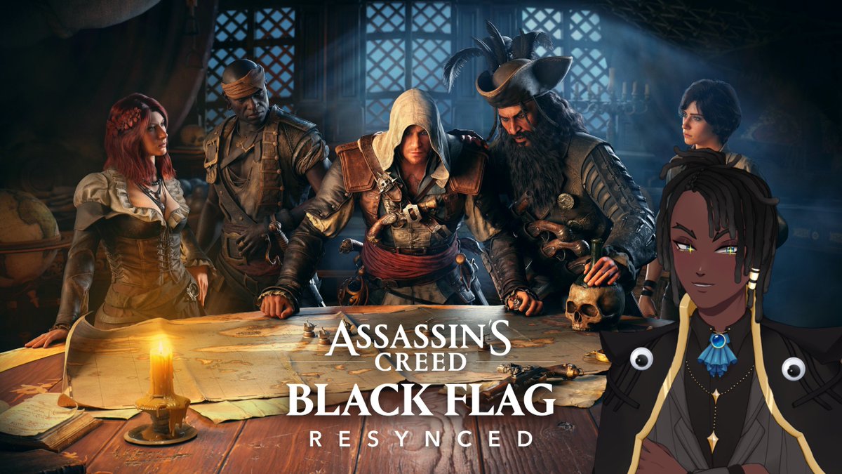 LigerzeroTTV's tweet photo. I've been given the chance for EARLY ACCESS to Assassin's Creed Black Flag RESYNCED! Huge thanks to Ubisoft for the opportunity, let's check it out together! https://t.co/KVLuq8VaNe