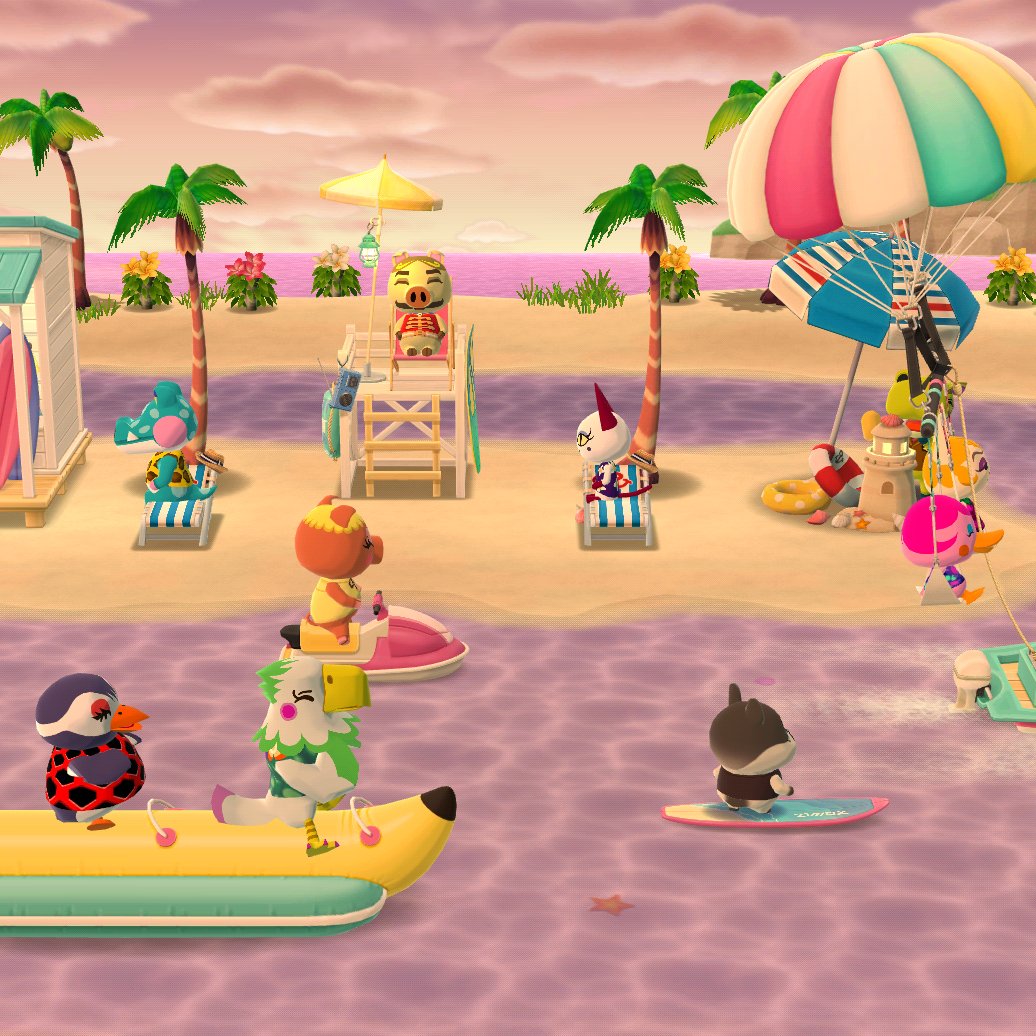 iKaleighCupcake's tweet photo. Decided to change it entirely. Beach Activities on #AnimalCrossingPocketCampComplete! #AnimalCrossing #PocketCamp #AnimalCrossingPocketCamp https://t.co/I25VvvQMTt