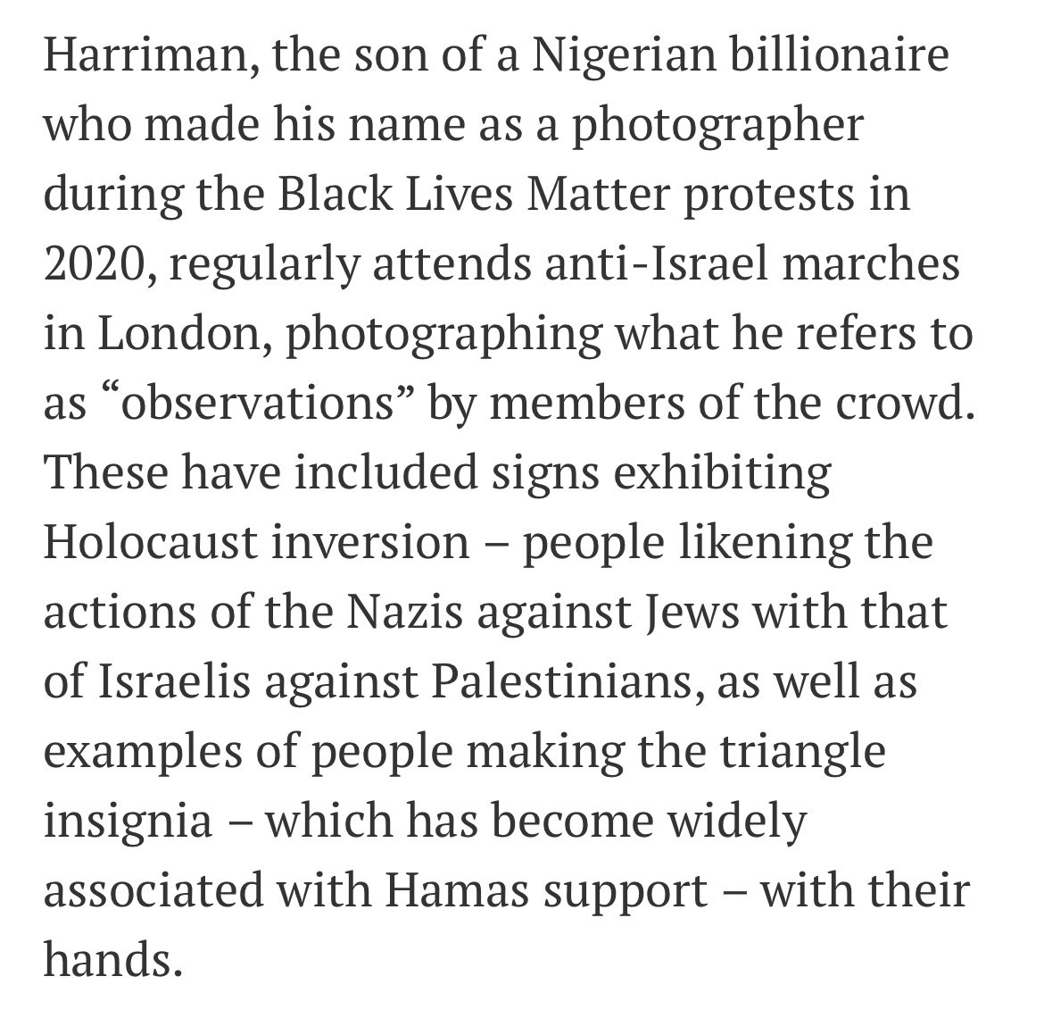 nancytsidley's tweet photo. Harry’s so worried he’s going to get murdered by Al-Qaeda that he went to the premiere of a film by a Hamas Sympathizer. 
Makes total sense… 

https://t.co/2ttWmOb0uC https://t.co/HAOE6fkywM