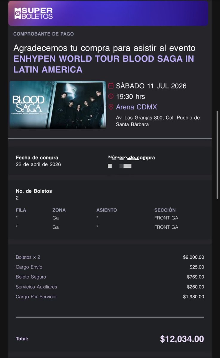 __ItssPau__'s tweet photo. Alguien quiere ser más feliz que yo el 11 de julio y ver a enhypen en CDMX?
 Vendo 2 boletos zona general a $6k c/u. Los doy al costo.   
Transfer seguro. Etiqueta a tu ENGENE sin boleto 💙 
Hoy ayudas a una ENGENE... y a mi cartera. 😭
#enhypen #cdmx #concierto #kpop https://t.co/DuIiQ8BKeJ