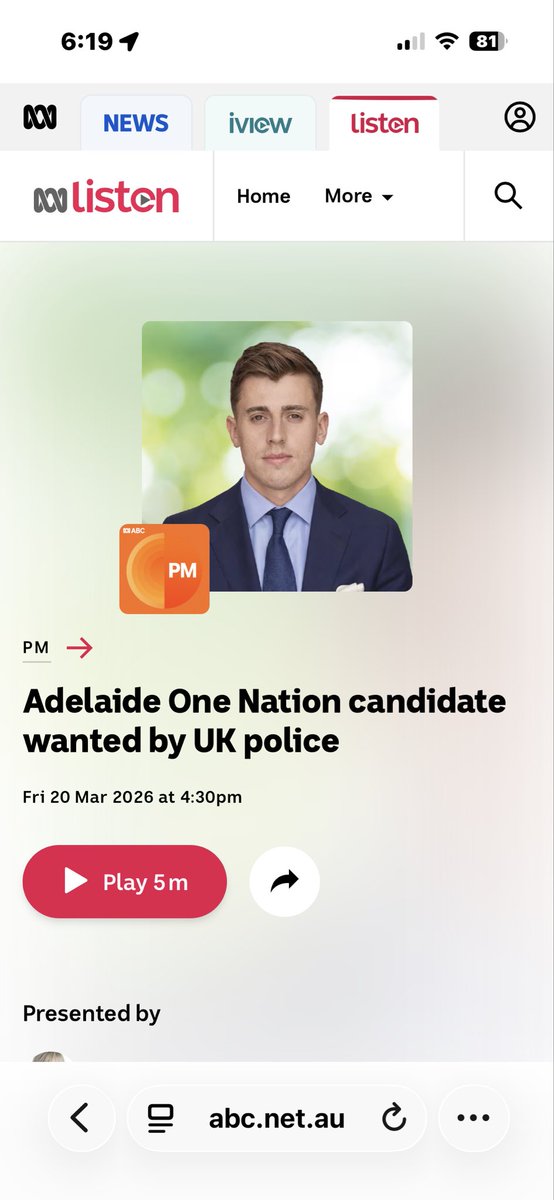AboveHeights21's tweet photo. @HoneyBeeBuzz17 Says the One Nation supporter 😂😂 https://t.co/QAIKL7lC4W