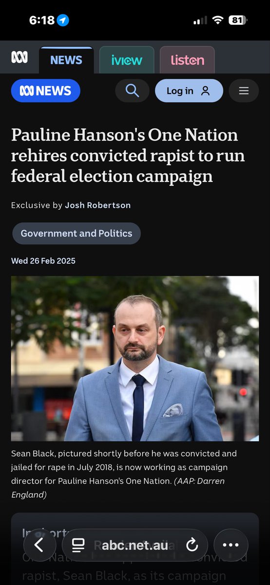 AboveHeights21's tweet photo. @HoneyBeeBuzz17 Says the One Nation supporter 😂😂 https://t.co/QAIKL7lC4W