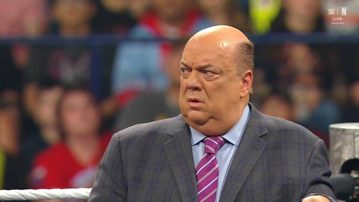 EliteClubS0B's tweet photo. “You keep writing checks that Brock Lesnar can't even cash. You're less than an advocate, Paul. You're just a mouth. And mouths need to be fed, but how can they be fed if they don't have a hand? That's why you're out here. You're scared. Trust me, Paul, this is the end. This is the final chapter. This is where the book closes. I'll beat him in front of his friends, his wife, and his children. Tell your client I'll see him in hell.”
OBA FEMI JUST DELIVERED A FANTASTIC PROMO, WARNING PAUL HEYMAN 🔥
#WWERaw