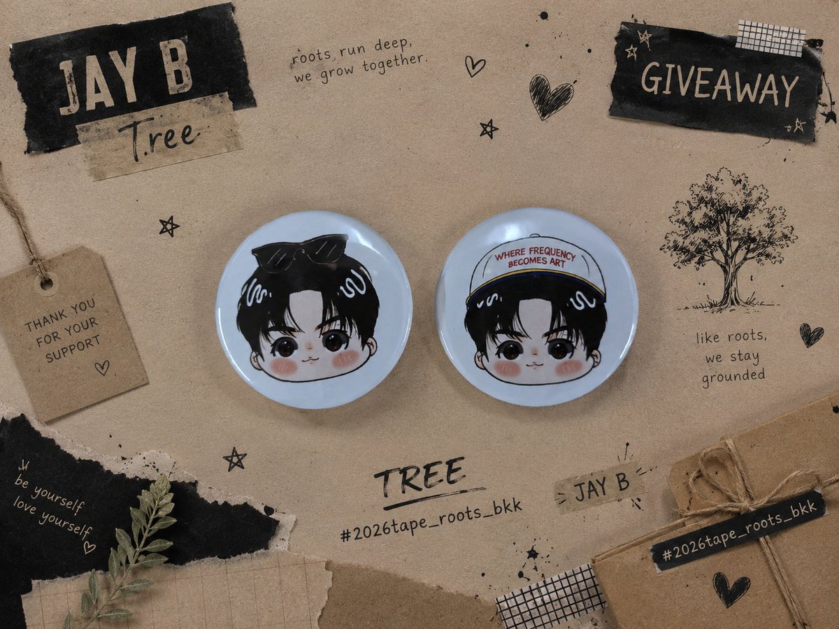 nan_manee19's tweet photo. มี GIVEAWAY ไปแจกเล็กน้อยนะค่ะ เจอกันแวะทักทายได้นะ 
🗓 07.12 (SUN) 
#2026tape_roots_bkk https://t.co/VErNwq8gWA
