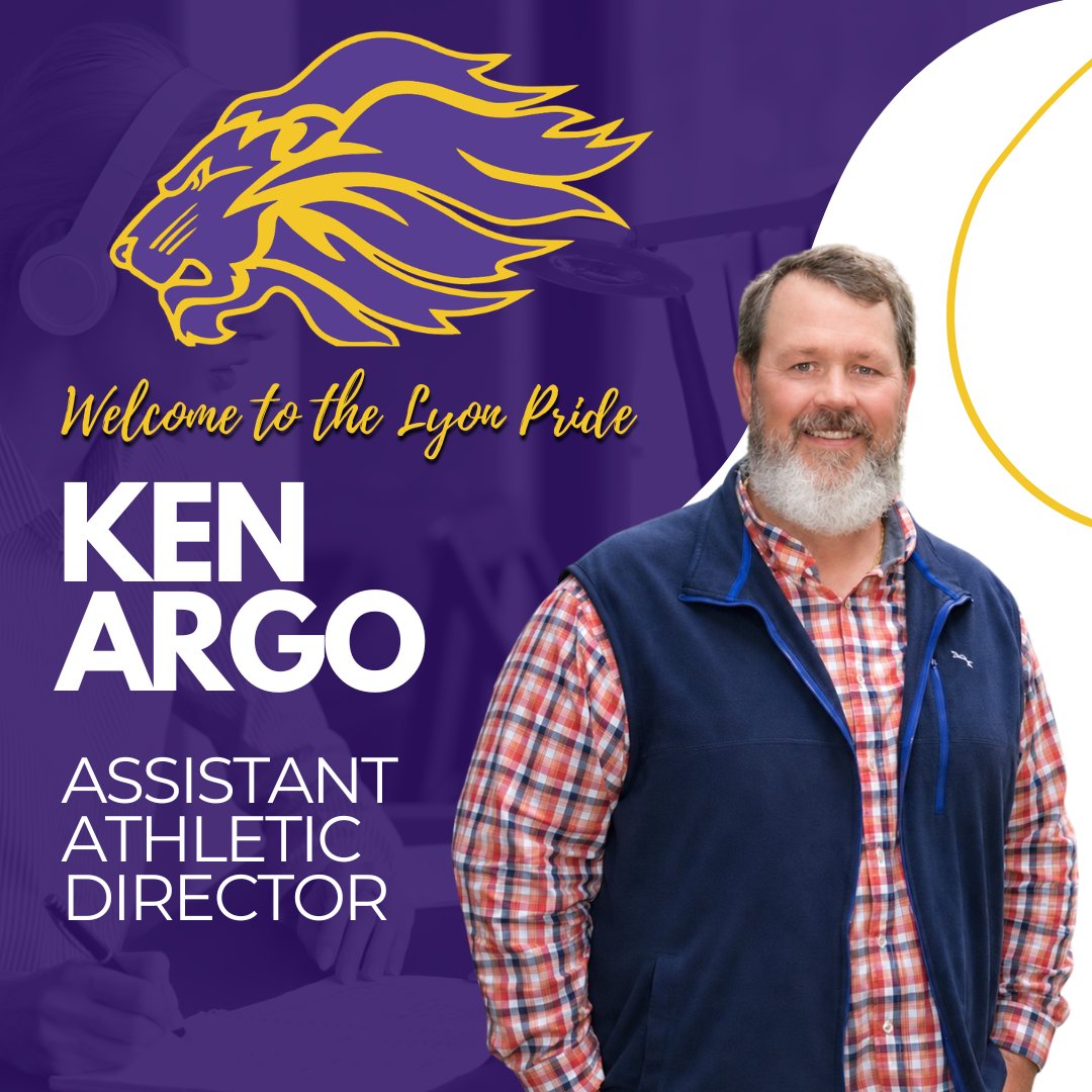lyonkyschools's tweet photo. Welcome to the #LyonPride our new Assistant Athletic Director, Ken Argo !!! https://t.co/9YLgCK9P1y