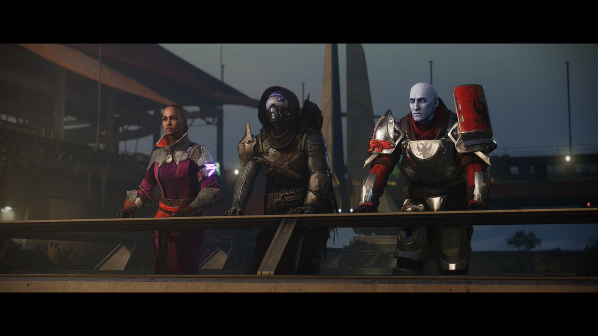 Mapocolops's tweet photo. I was putting off this cutscene for so long because it only makes the end feel that much more real, but I hit 110 on the pass for the last time ever and it's now been almost a month of Monument of Triumph.

See you starside, Big Blue. Enjoy retirement.
As always RIP to the goat Lance Reddick and thank you to Keith David, for taking up the mantle and seeing this role through to the end.

Let's decide our future, together. #MakeDestiny3