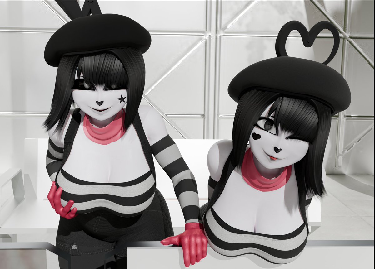 ObanaiRar's tweet photo. BonBon and ChuChu
Model by: @BySamzan
Tg:Darvis
#poster #3d #render #blender #blender3d #boobs #art #bonbon #chuchu #art #blenderart #drawing #3dmodel #mimes https://t.co/MfmWy1JrOb