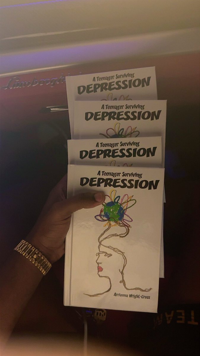 LoufactsIGB's tweet photo. My niece wrote her first book for teens fighting depression. https://t.co/62Vd6OZCci