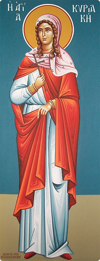 ArtOrthodox's tweet photo. Holy Martyr Kyriaki of Nicomedia
#byzantineorthodoxart #byzantineart #byzantine #icons #paintings #art #history #artwork #artworks https://t.co/gGbWhkcNdz