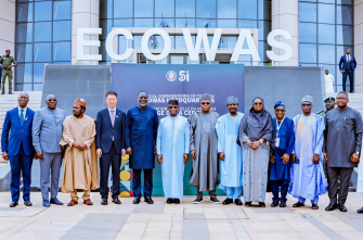 DGAfrica_MFA's tweet photo. The brand-new #ECOWAS Headquarters Building funded by #ChinaAid was officially inaugurated in Abuja on 2 July!
As Amb. Yu Dunhai said, by supporting this project China reaffirms support to the role of ECOWAS in regional peacekeeping and economic growth. Together, we build the future. #FOCAC #SouthSouthCooperation