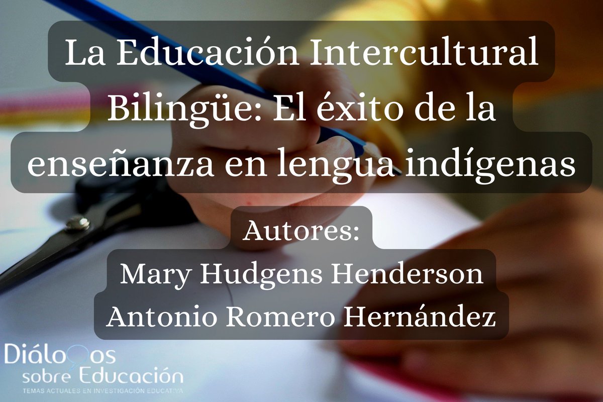 Rev_DSE's tweet photo. ¿Qué impacto tiene la Educación Intercultural Bilingüe? ¿Qué refleja el aumento de minutos semanales del mazahua como lengua de instrucción en un grupo? Este estudio aporta datos preliminares hacia el éxito de la EIB.

Haz click para leer más: ✏️📕
https://t.co/C16XetKQAo https://t.co/lbCb3S1cX6