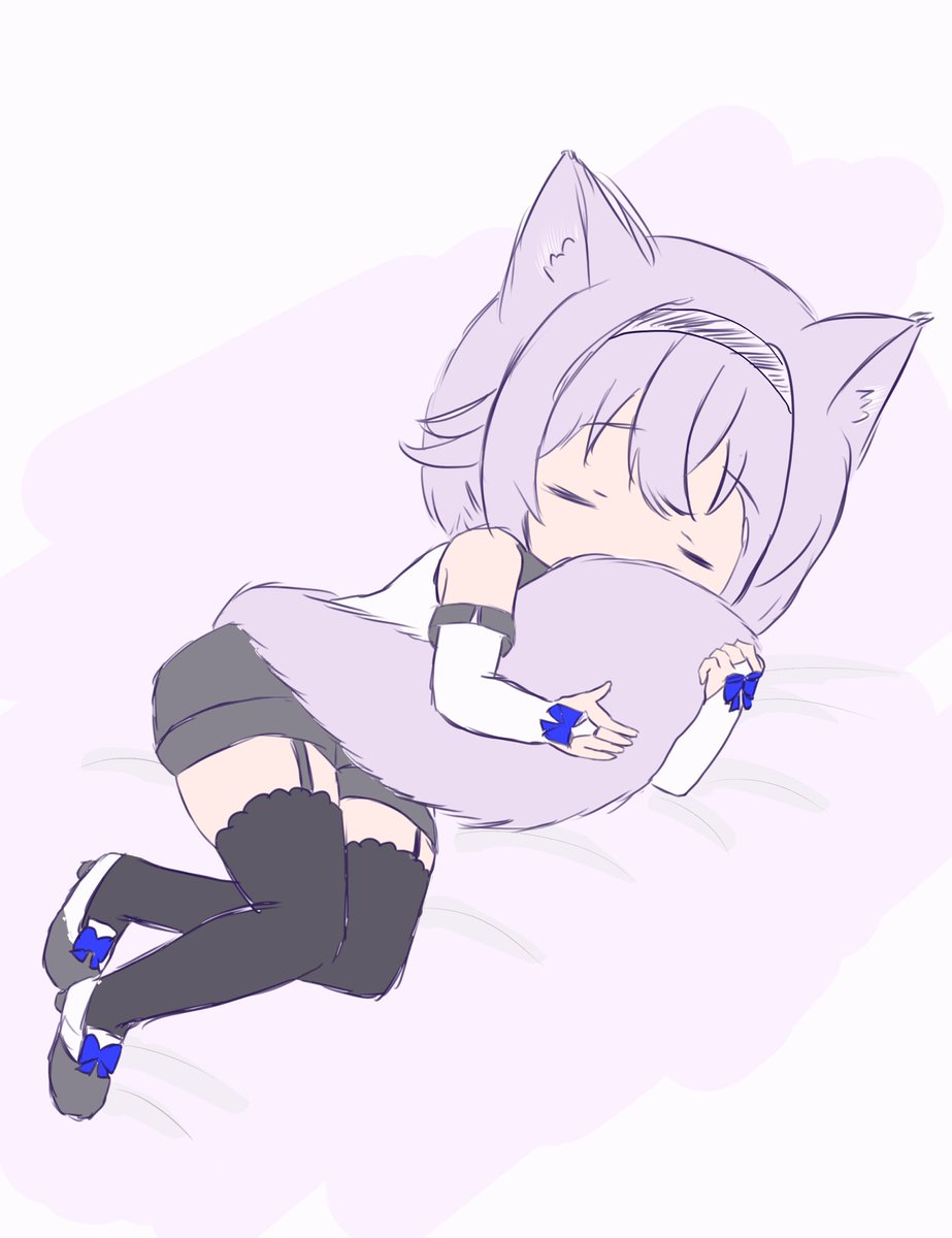 AL_watana_09's tweet photo. 尻尾抱き枕ピノちゃん🥳 https://t.co/jY97x4VY7D