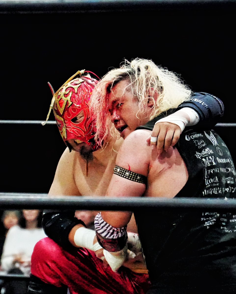3Rzinfandel's tweet photo. 2026.7.5
アクティブスクエア大東
この勢いでタッグベルト獲っちゃってください！！
#pw_freedoms 
#正岡大介 
#神威 https://t.co/owJD1auIjt