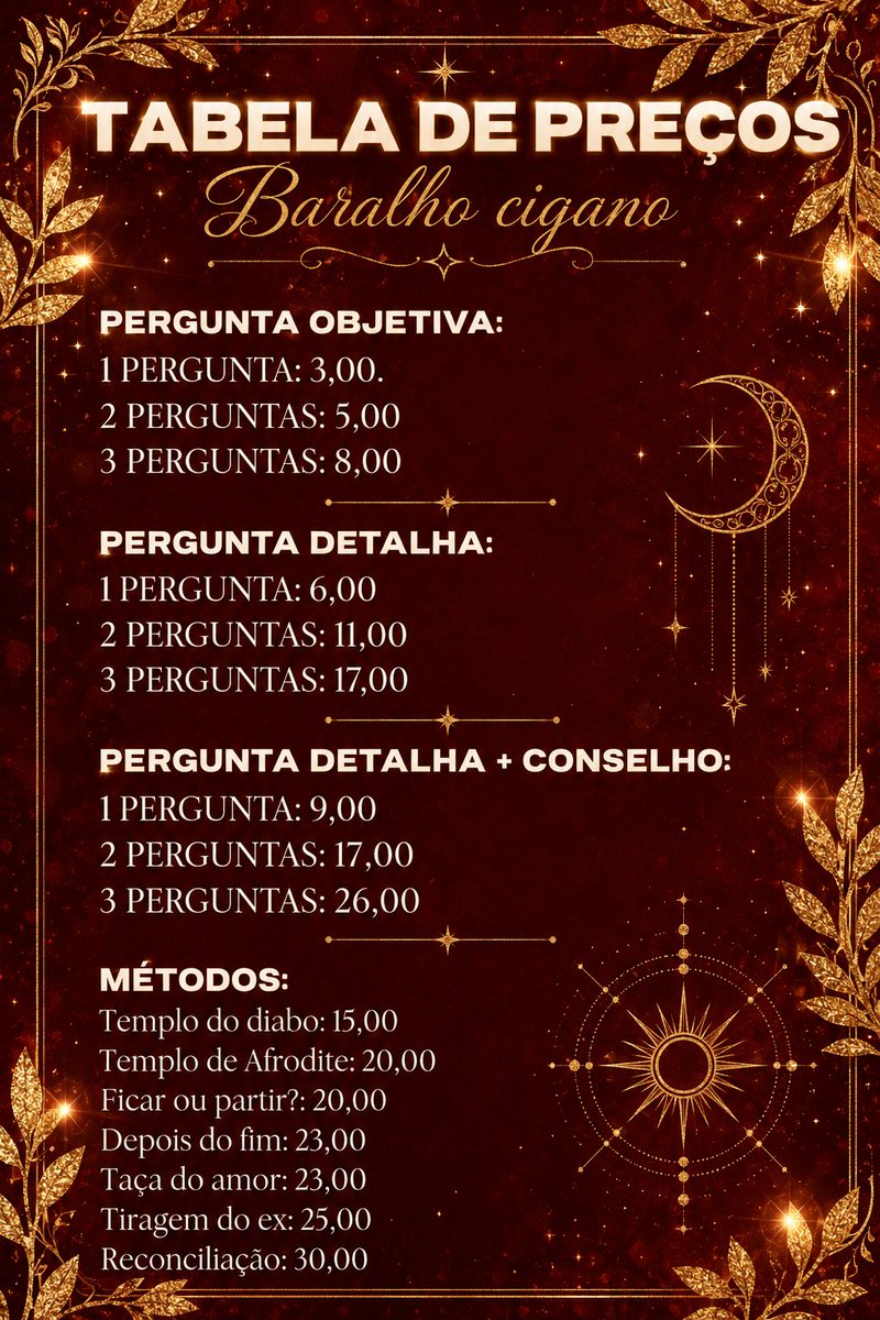 yes_vic_'s tweet photo. Mesa aberta!!

Tabela de preços do tarot no catálogo!! Métodos em promoção e feedbacks no catálogo!!

Atendimentos imediatos!

Interessados podem me chamar no WhatsApp: https://t.co/lsbsCADZNA

#tarot #tiragens #taróloga #cartomante #espiritualidade https://t.co/voIaewynCT
