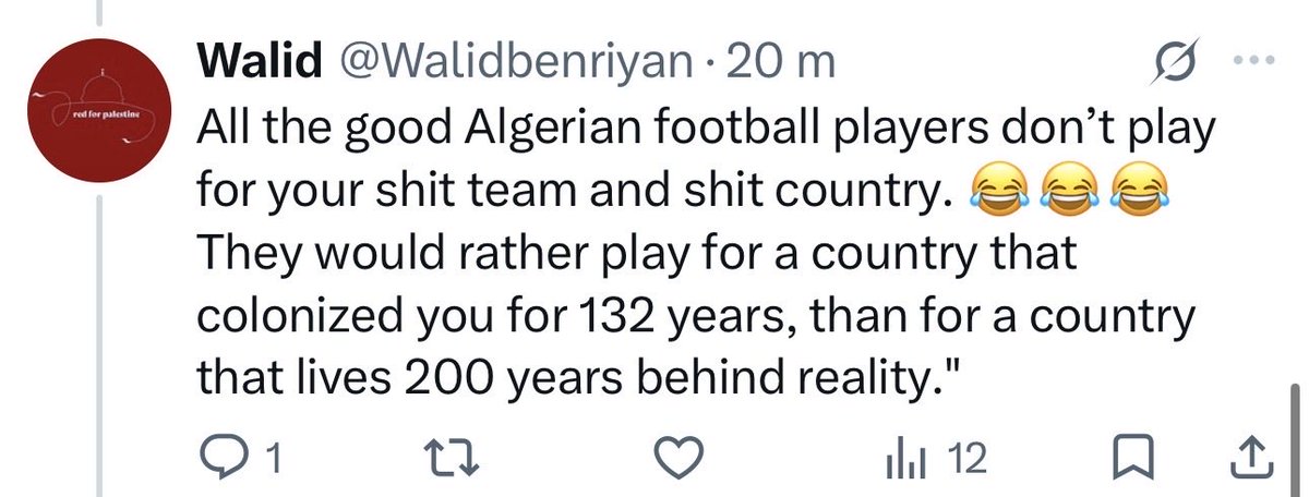 Walidbenriyan's tweet photo. @Piqueninin_ho @MoeSirIII @ZoneFRMF You're not very good at reading comprehension😂😂. https://t.co/jzaQHhrFc7