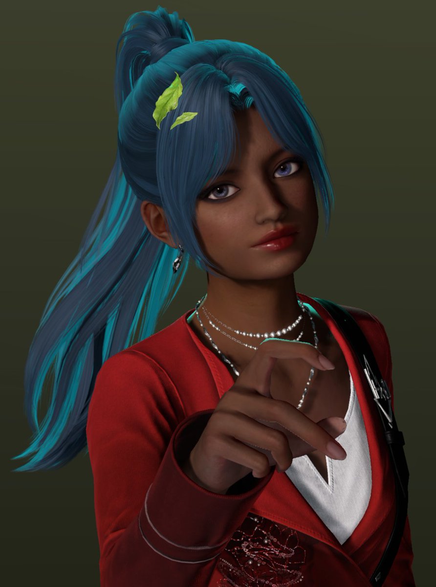 sleepingx_moon's tweet photo. @pixielunes I made her as myself. I gave her my round face, my eyes shape and my lips. The eyes color is just my dream colors lmao https://t.co/30P5W0x9zr