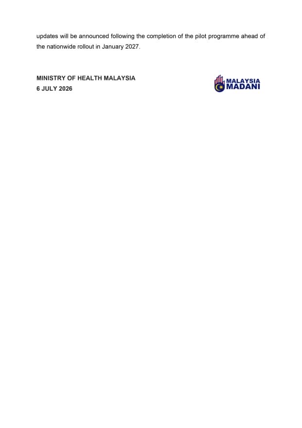 DrDzul's tweet photo. Salam 🇲🇾 MADANI 🌹

🚨 RESETTING PRIVATE HEALTHCARE via truly ‘A WHOLE OF NATION APPROACH’:
Making It Affordable & Transparent for All Malaysians! 

Rising private healthcare costs require decisive structural reforms. 

Today, I co-chaired the 4th JBMKKS meeting with MKII @DSAmirHamzah, as we advance the RESET strategy to ensure private healthcare remains affordable, accessible, transparent & sustainable to the Rakyat. 🇲🇾 👨‍👩‍👧‍👦 🩺 

📍 The new Base MHIT Plan will be called MediAsas. The pilot will run from July-Oct 2026 in the Klang Valley with 6 ITOs & selected hospitals to ensure operational readiness ahead of the nationwide rollout in Jan 2027. 

📍 To combat medical inflation, we are demanding ‘billing transparency’ (a common framework by Aug 2026) & the ‘phased rollout of the DRG system’ in private hospitals to drive true ‘value-based care’.

📍 On the digital front, we are building the National EMR interoperability between the private and public healthcare sector via the Malaysia Digital Health Certification Network (MDHCN) under the "One Person, 
One Record" principle. 

📍 Simultaneously, we are improving and modernising private healthcare facility licensing - end-to-end - under Act 586.

We are fixing the ecosystem to ensure that equitable, dignified healthcare is not a luxury, but a reality for all Malaysians. 
               
               ❤️🇲🇾❤️

Read the full PS here 👇🏻 

#MADANIBekerja #KKMPrihatin #ReformasiKesihatan #MediAsas #RESET #JBMKKS