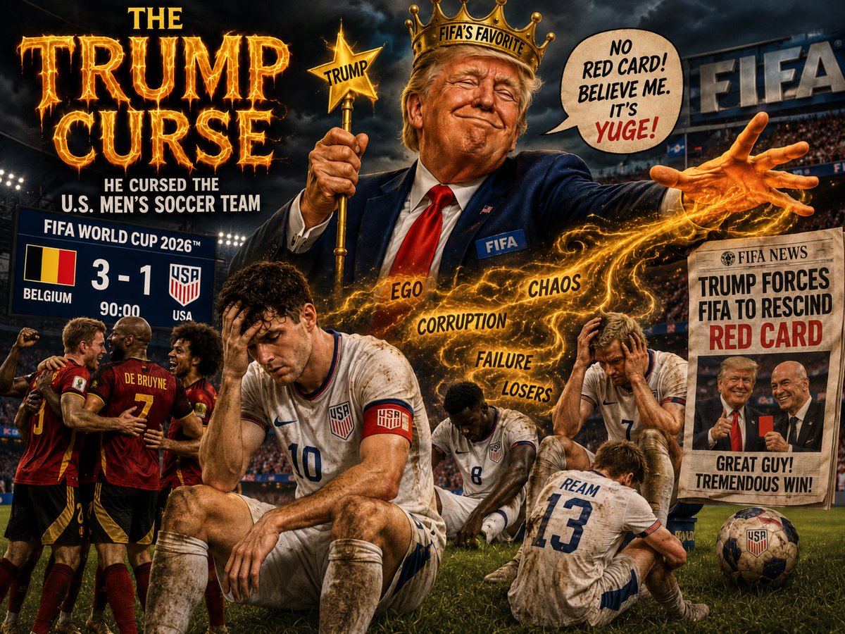 CFM_AZ's tweet photo. The Trump curse strikes again! https://t.co/5tVxe7xXOr