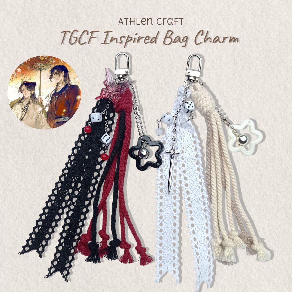 athrevl's tweet photo. Pagii, TGCF bagcharm nya sudah restock ya gais✨✨

https://t.co/XG8auplIXV https://t.co/5DGmllAYfz