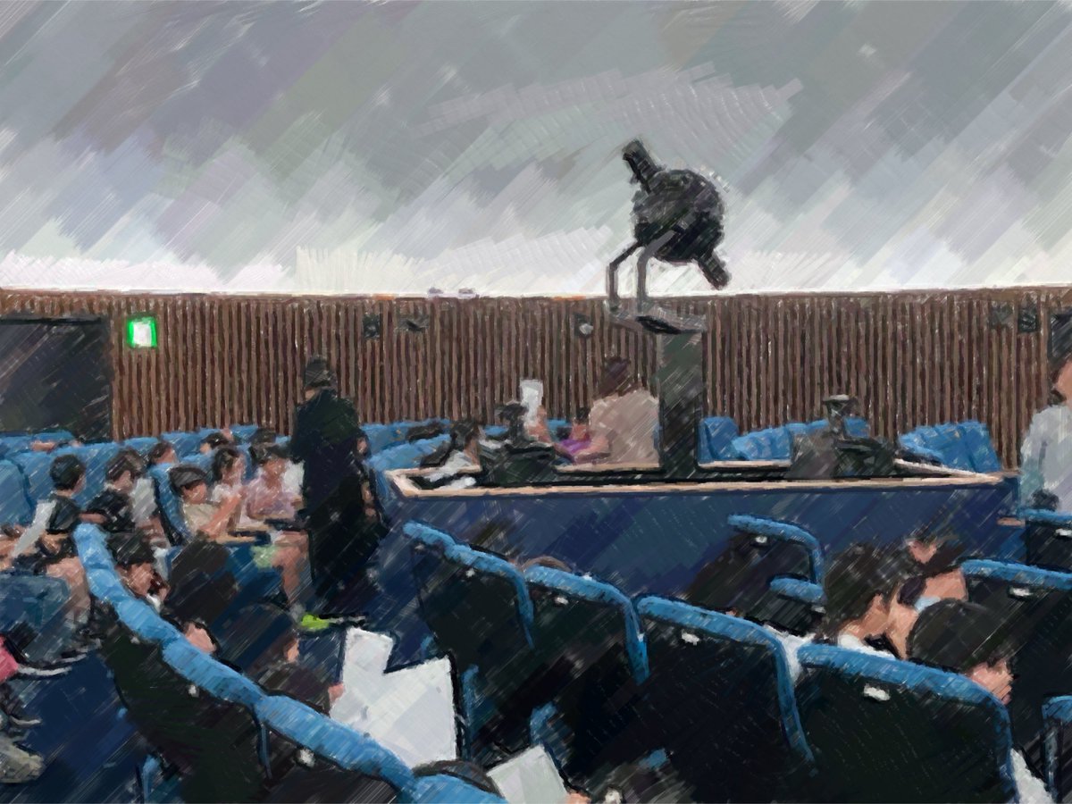 onarimones's tweet photo. みなと科学館見学（４年）②
後半はプラネタリウムでした。七夕🎋の日に見られた幸運な時間でした✨ https://t.co/ueSrwMb8JE