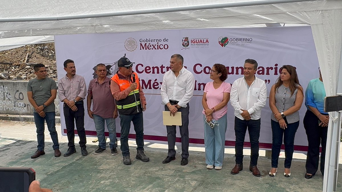 SICTGuerrero's tweet photo. México Imparable llega a Guerrero con el inicio de la construcción del Centro Comunitario en Iguala de la Independencia.

Esta obra, impulsada por el Centro SICT Guerrero en coordinación con el Ayuntamiento de Iguala, fortalecerá la infraestructura social.
#CentroSICTGuerrero https://t.co/1hAOJTuNE4