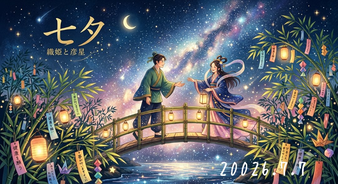 rioriochang's tweet photo. はぴたな🎋🌠
今日は七夕
みんなの願いが叶いますように
織姫と彦星が逢えますように https://t.co/BwoPHKSgDv