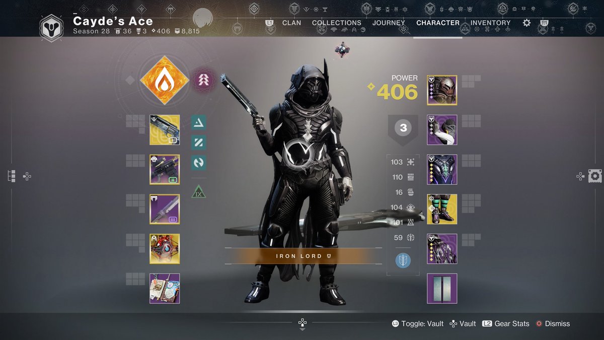 KageDez's tweet photo. Quad stat hunter build #Destiny #Destiny2 #Hunter #DestinyHunter https://t.co/9kgs8q3PbD