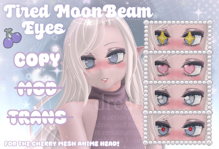 ReiTuki's tweet photo. 1.O. brought new eyes for cherry head!😳
#secondlife #cherryhead #ちぇりへ https://t.co/msBasV4Hux