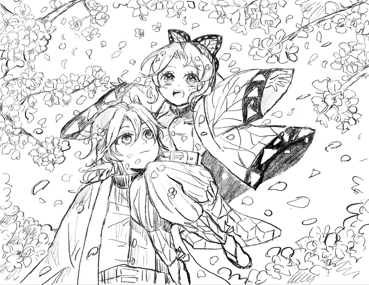 emm_emmu's tweet photo. Four seasons #ぎゆしの https://t.co/U7fvcRvd8p