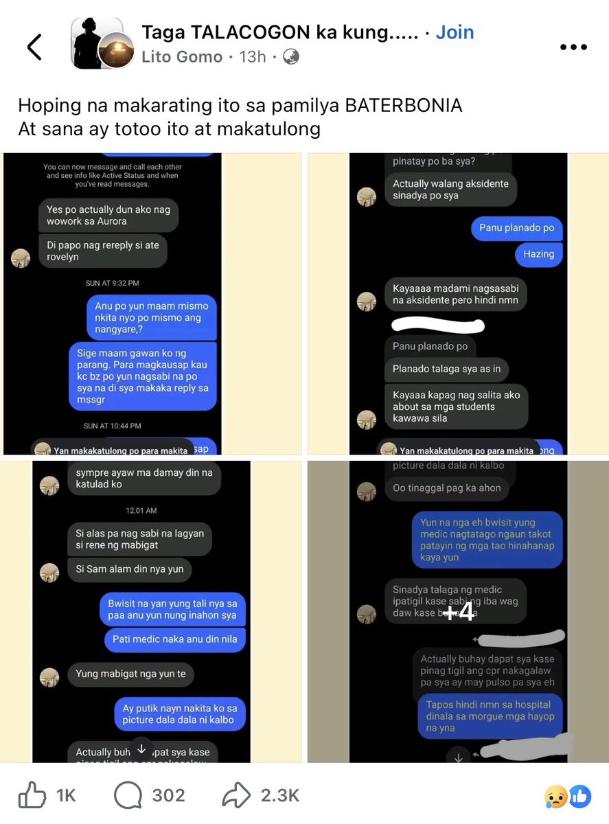 4TENEH0E's tweet photo. Utang na loob, itigil na ang mga ganito.

The pursuit of justice should never come at the expense of truth.

Let’s help the family, ‘wag naman sa ganitong paraan. https://t.co/XZGwM0USSm